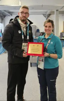 Miloš Ranitović i Leticija Volti; Foto: POK