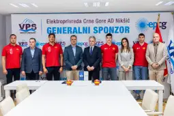 Potpisivanje sponuzorskog ugovora VPSCG i EPCG; Foto: VPSCG