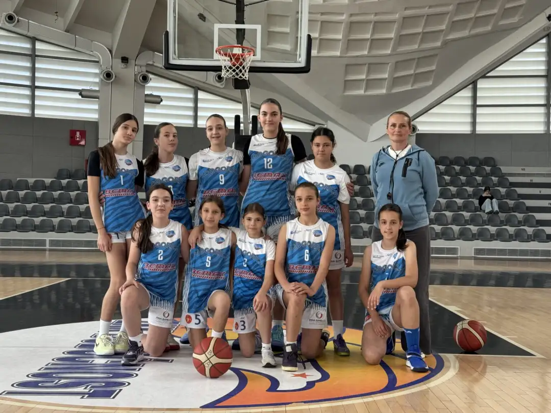 Djevojčice OŠ Pavle Rovinsjki; Foto: Bemaks liga