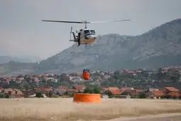 helikopter gašenje požara vježba