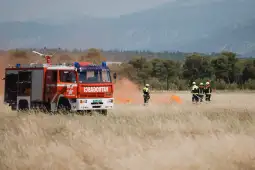 Služba zaštite i spašavanja, vatrogasci, terenska vježba 1