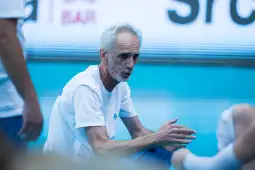 Trener odbojkašica Luke Bar Vladimir Milačić; Foto: OSCG