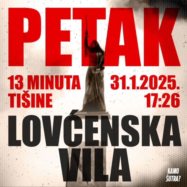 Sjutra odavanje počasti žrtvama zločina na Cetinju