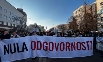 Veliki protest u Novom Sadu