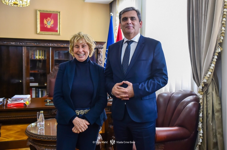 Snažna podrška Italije evropskom putu Crne Gore