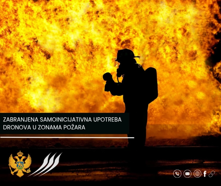 ACV: Bez odobrenja nadležnih dronovima se ne smije u gašenje i snimanje požara
