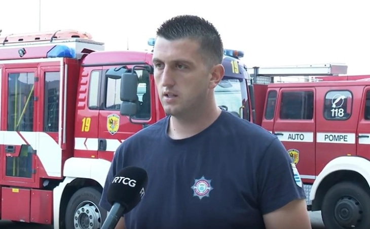 Anđušić: Kiša ugasila sve aktivne požare na teritoriji Podgorice