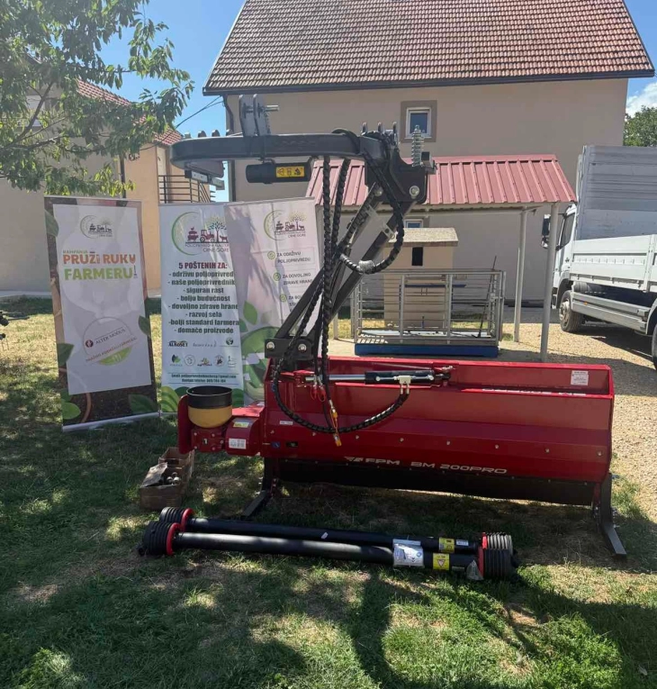 Mulcher procured through project 