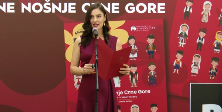 Crnogorska bojanka Narodne nošnje Crne Gore dokaz bogatstva države