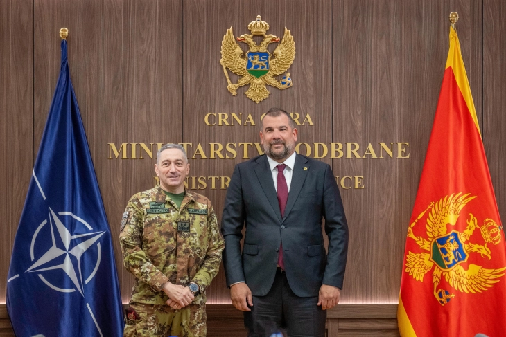 Krapovic: Montenegro will continue contributing to NATO Mission in Kosovo