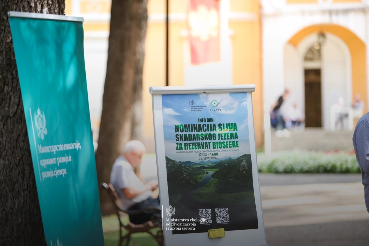 Kandidovaće Sliv Skadarskog jezera za upis na Svjetsku listu rezervata biosfere