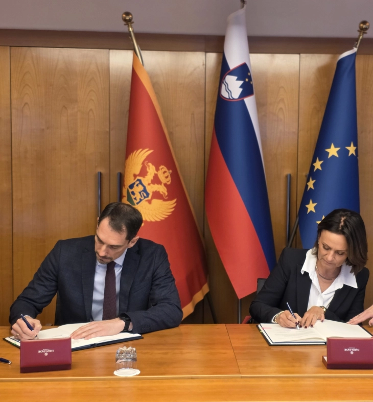 Potpisan Memorandum o jačanju saradnje tužilaštava Crne Gore i Slovenije