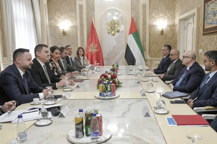 Partnership with Masdar as part of Montenegro’s international energy policy