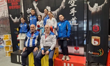 Karatistima Budućnosti osam medalja na turniru u Belgiji