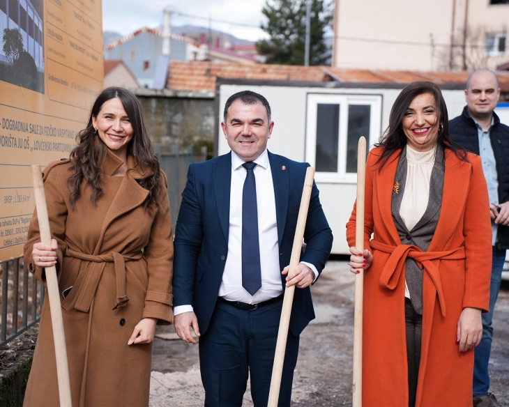 Položen kamen temeljac za novu fiskulturnu salu OŠ „Lovćenski partizanski odred“