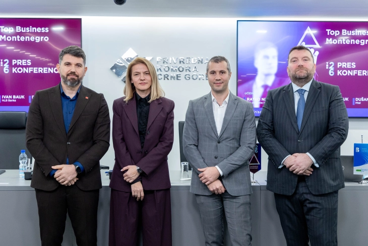 Regionalne nagrade i nova analiza poslovne mape Crne Gore