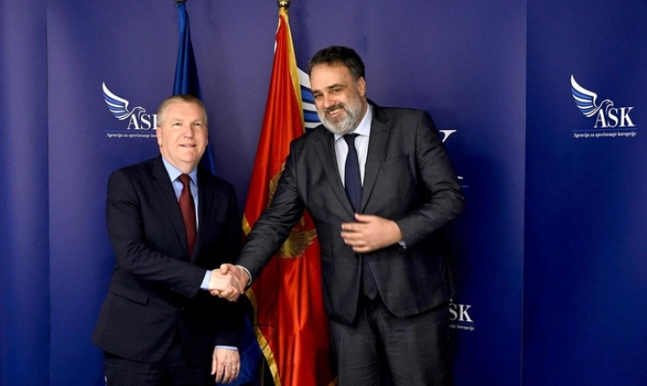 McGarth: Montenegro must strengthen legal framework for fight against corruption