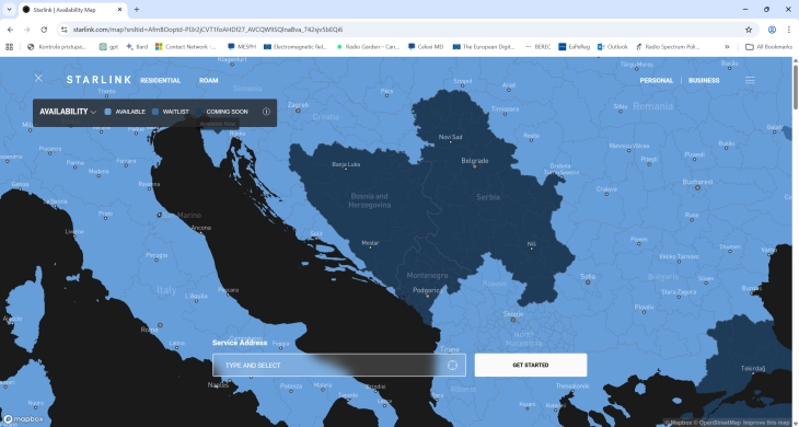 Starlink to enter Montenegrin market by end of second quarter