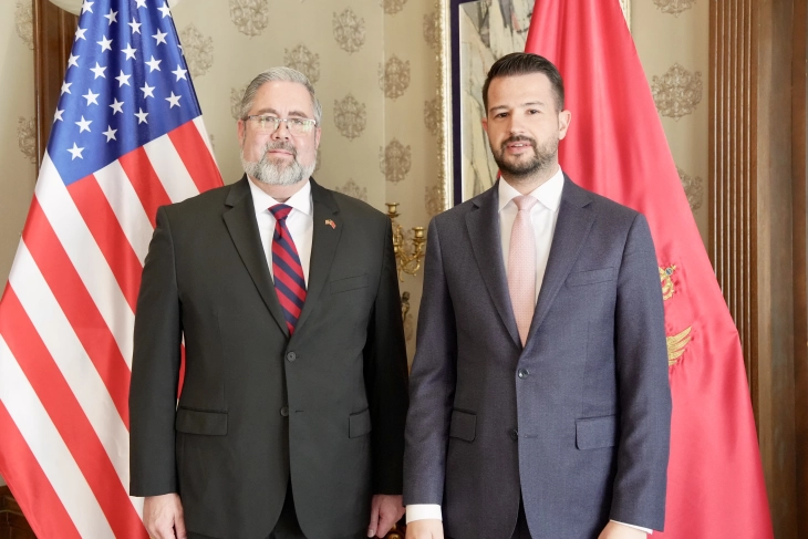 Milatović: SAD strateški partner i pouzdan saveznik Crne Gore