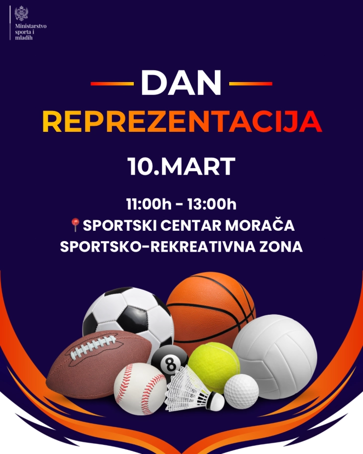 Mini olimpijske igre u Podgorici povodom Dana reprezentacija