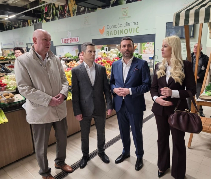 Završena adaptacija pijace u TC Bazar
