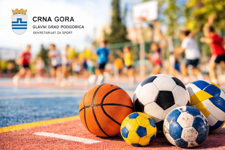 Sekretarijat za sport donira 460 lopti svim podgoričkim osnovnim školama