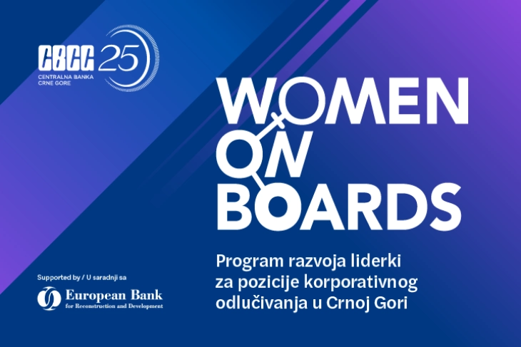 Call for third generation of participants in Women on Boards Montenegro programme
