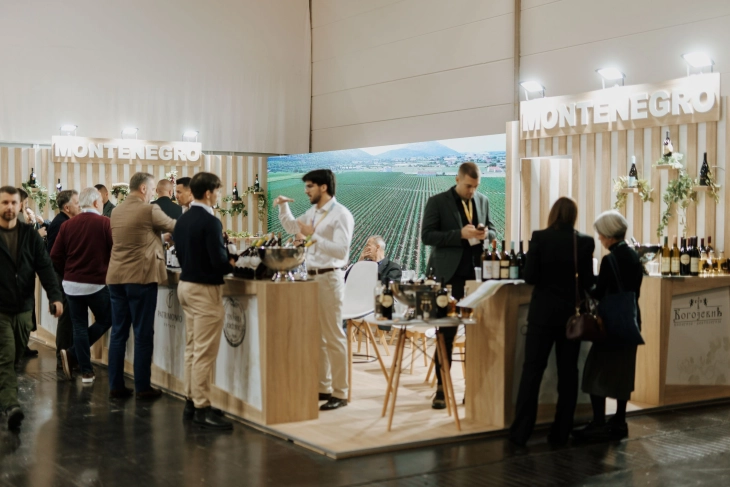 Nine Montenegrin wineries at the renowned ProWein Fair in Dusseldorf