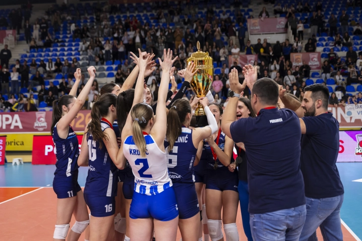 Odbojkašicama Budućnost voleja trofej Kupa Crne Gore