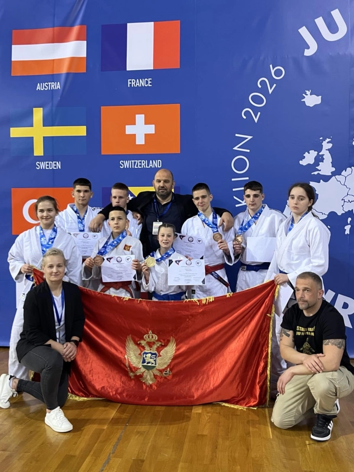 Crnogorski reprezentativcima 22 medalje 