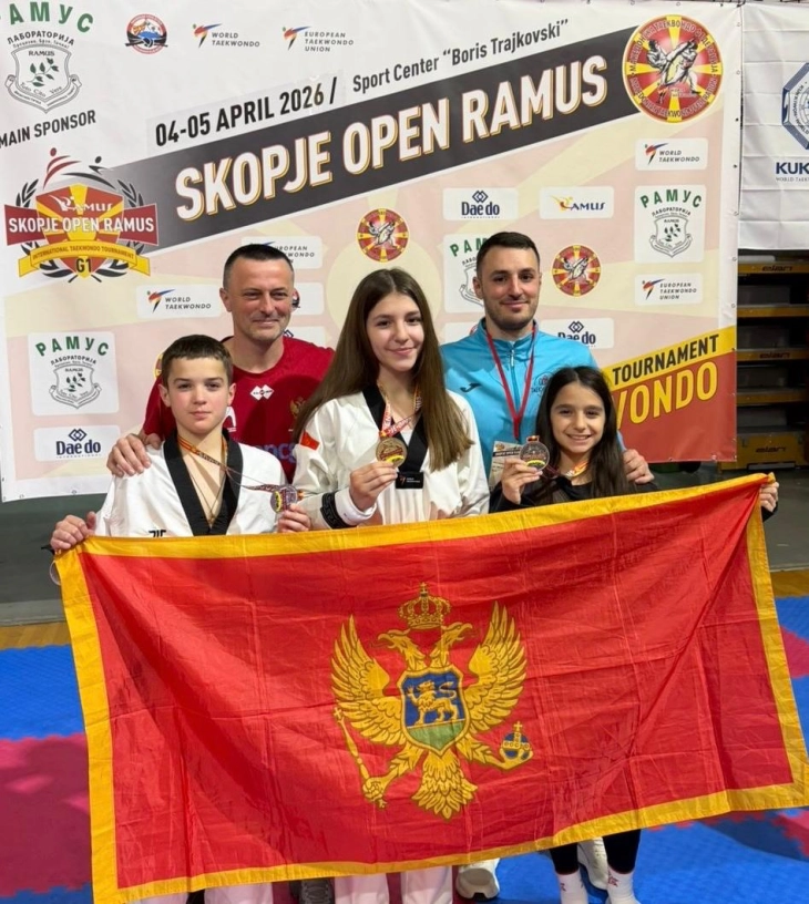 Boljević zlatna u Skoplju, Olimpu tri medalje