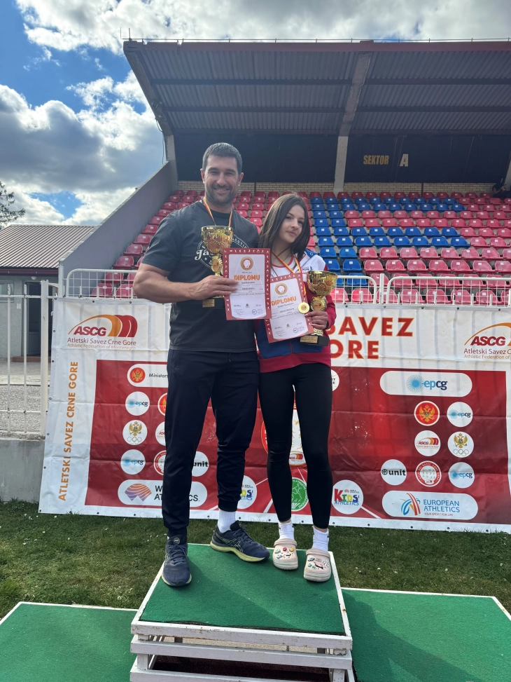 Ivan Kukuličić i Anđela Đuranović najbolji atletičari mitinga u Pljevljima