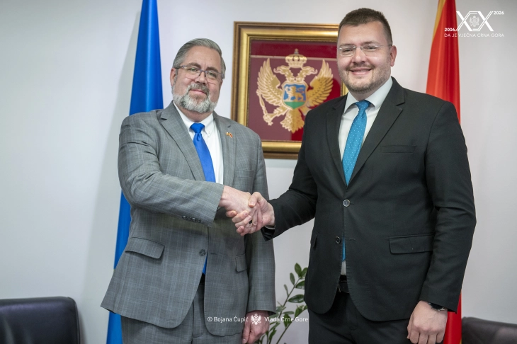 Kiz: SAD podržavaju jačanje kapaciteta crnogorskih institucija