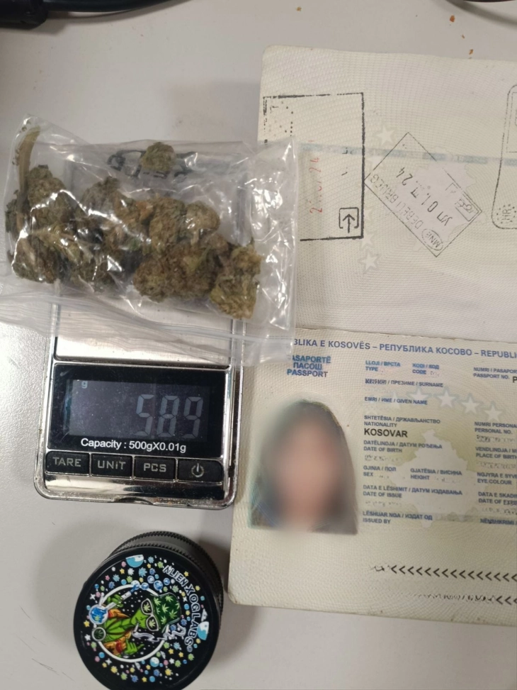Na Sukobinu uhapšena državljanka Kosova, pronađeni kokain i marihuana