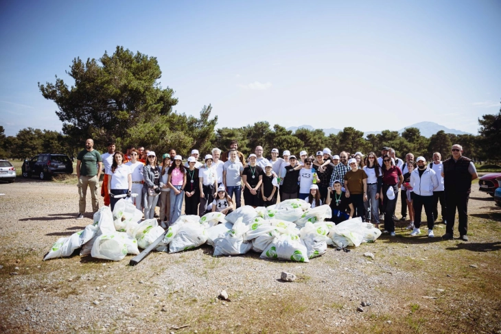 Clean-up action in Tuzi and along Podgorica-Tuzi Road