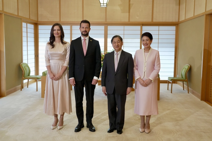 Milatović se sastao sa japanskim carem Naruhitom, pozvao ga da posjeti Crnu Goru