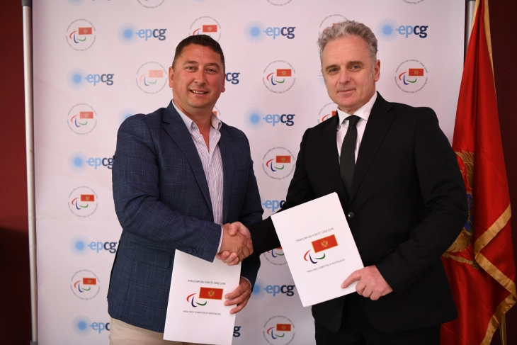 EPCG i Paraolimpijski komitet Crne Gore nastavljaju partnerstvo