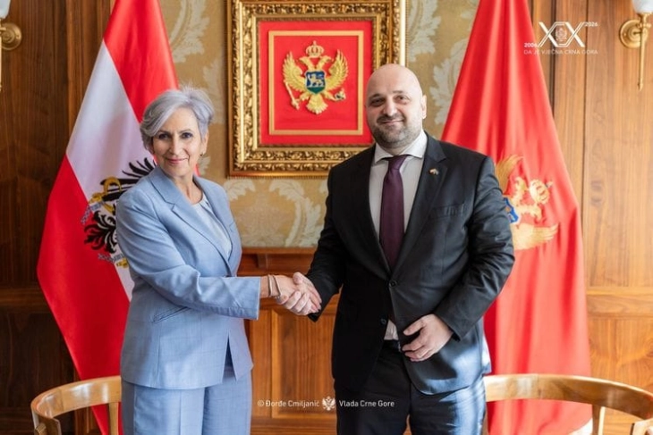 Austrija podržava reformske procese u Crnoj Gori