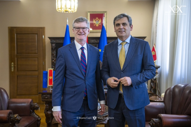 Bilateral cooperation between Montenegro and USA continues to improve