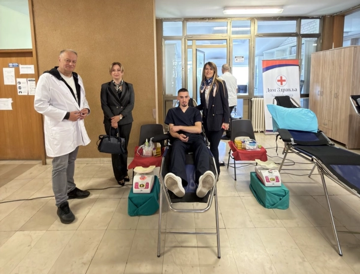 Uspješna akcija dobrovoljnog davanja krvi u Domu zdravlja Andrijevica 