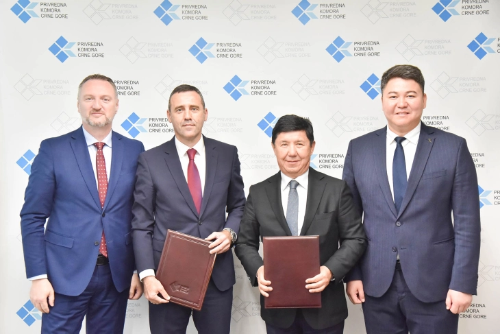 Memorandum of Understanding signed between the Chambers of Montenegro and the Kyrgyz Republic
