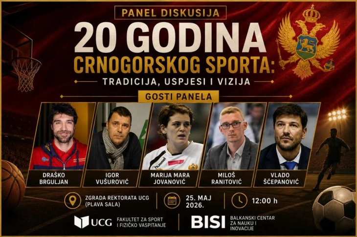 Panel diskusija Crnogorski sport tokom prvih 20 godina