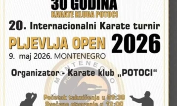 Beogradski karate savez najbolji u Pljevljima
