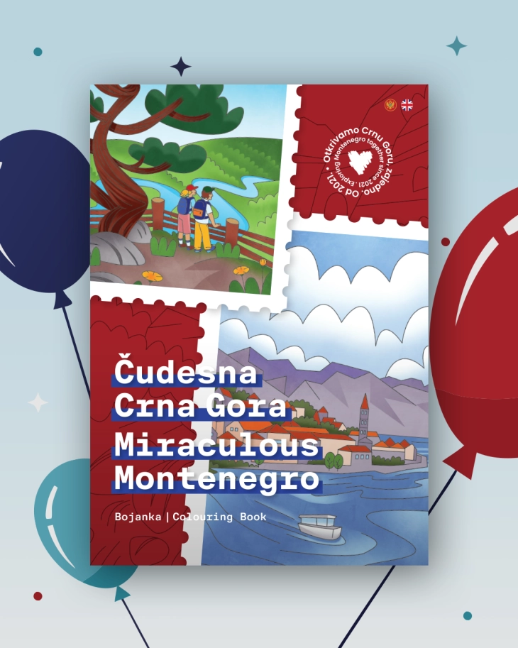 Novo izdanje „Čudesna Crna Gora” povodom pet godina Crnogorske bojanke