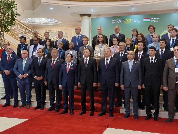Jokovic at regional conference in Tajikistan