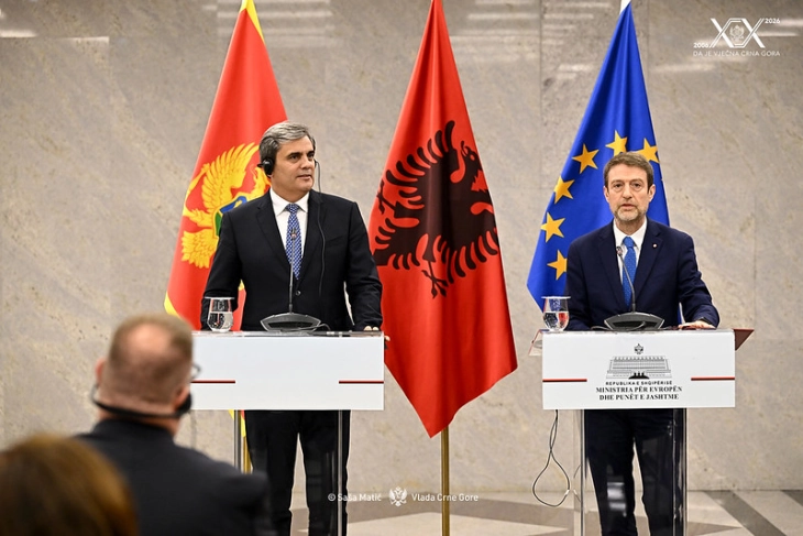 Crna Gora i Albanija dijele odgovornost za očuvanje evropske perspektive regiona