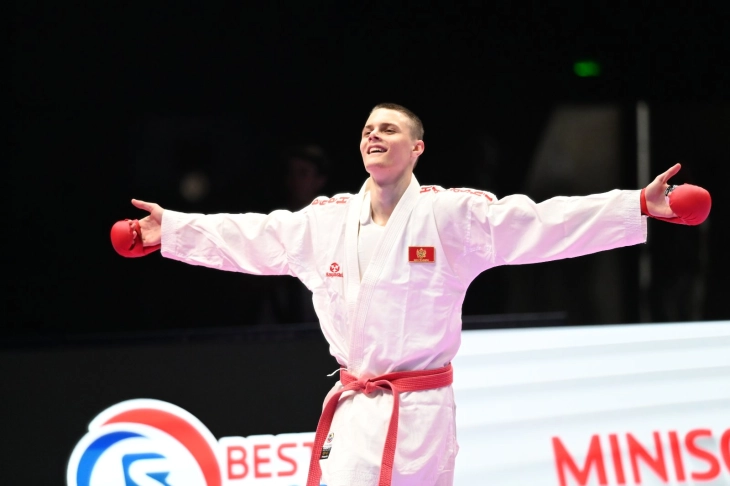 Vojinović bronzani na EP u Frankfurtu,  za medalju boriće se i ženski kata tim