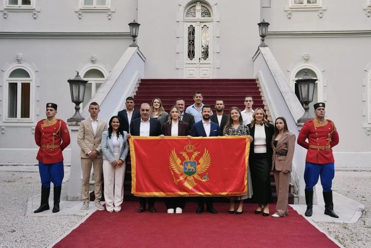 Milatović priredio prijem za crnogorske sportiste