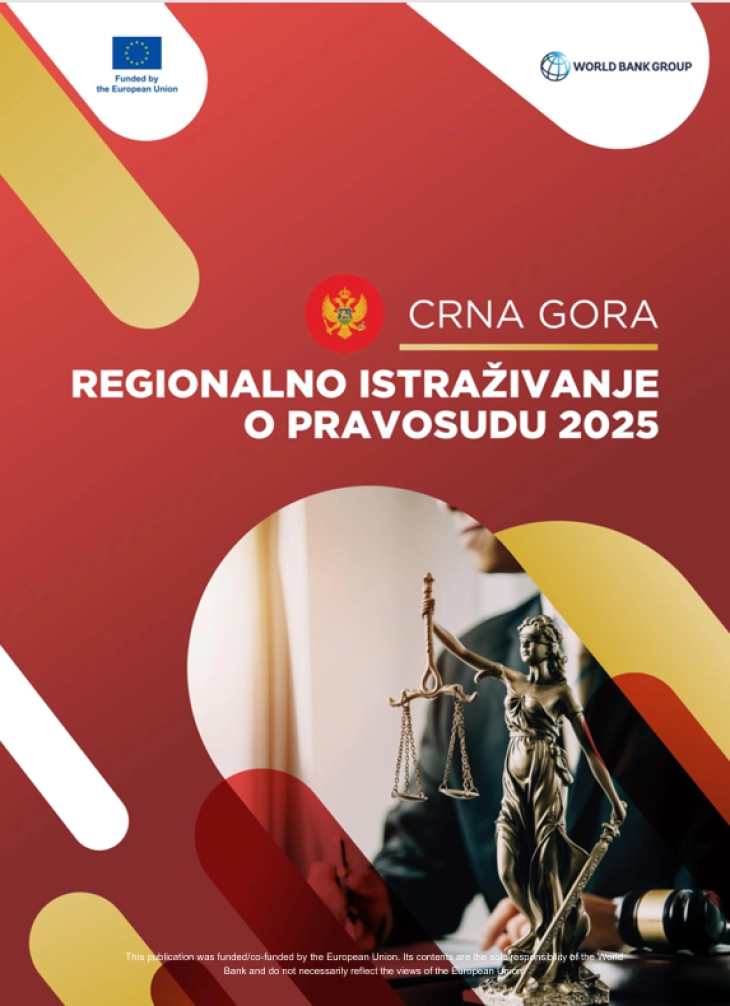 Potražnja za sudskim uslugama opada, percepcija efikasnosti pravosuđa slabija nego 2020.