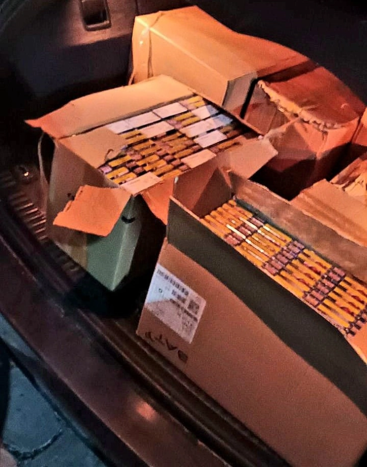 Zaplijenjene cigarete vrijednosti oko sedam hiljada EUR